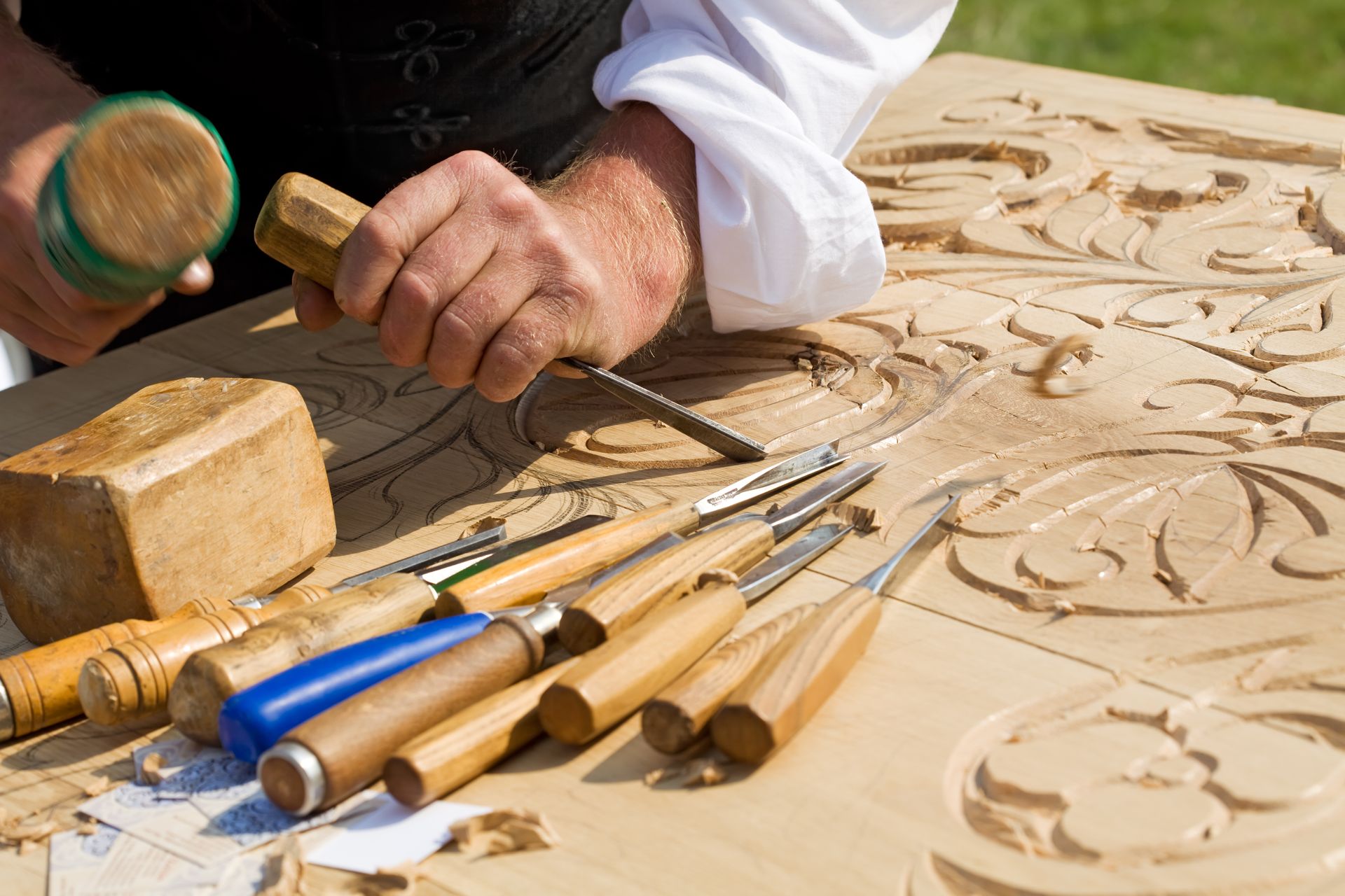 Holzschnitzen