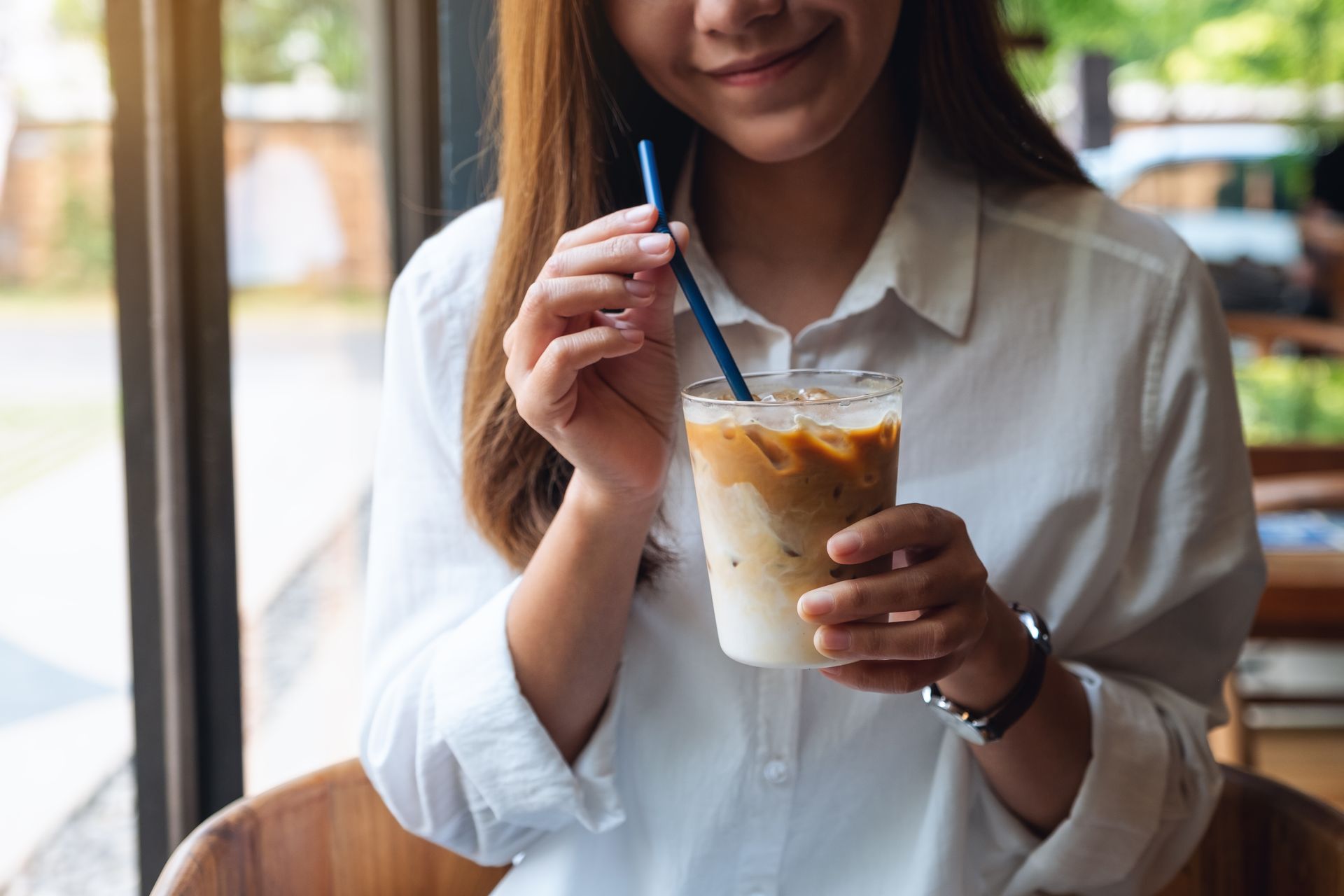 Wie man Eiskaffee macht?