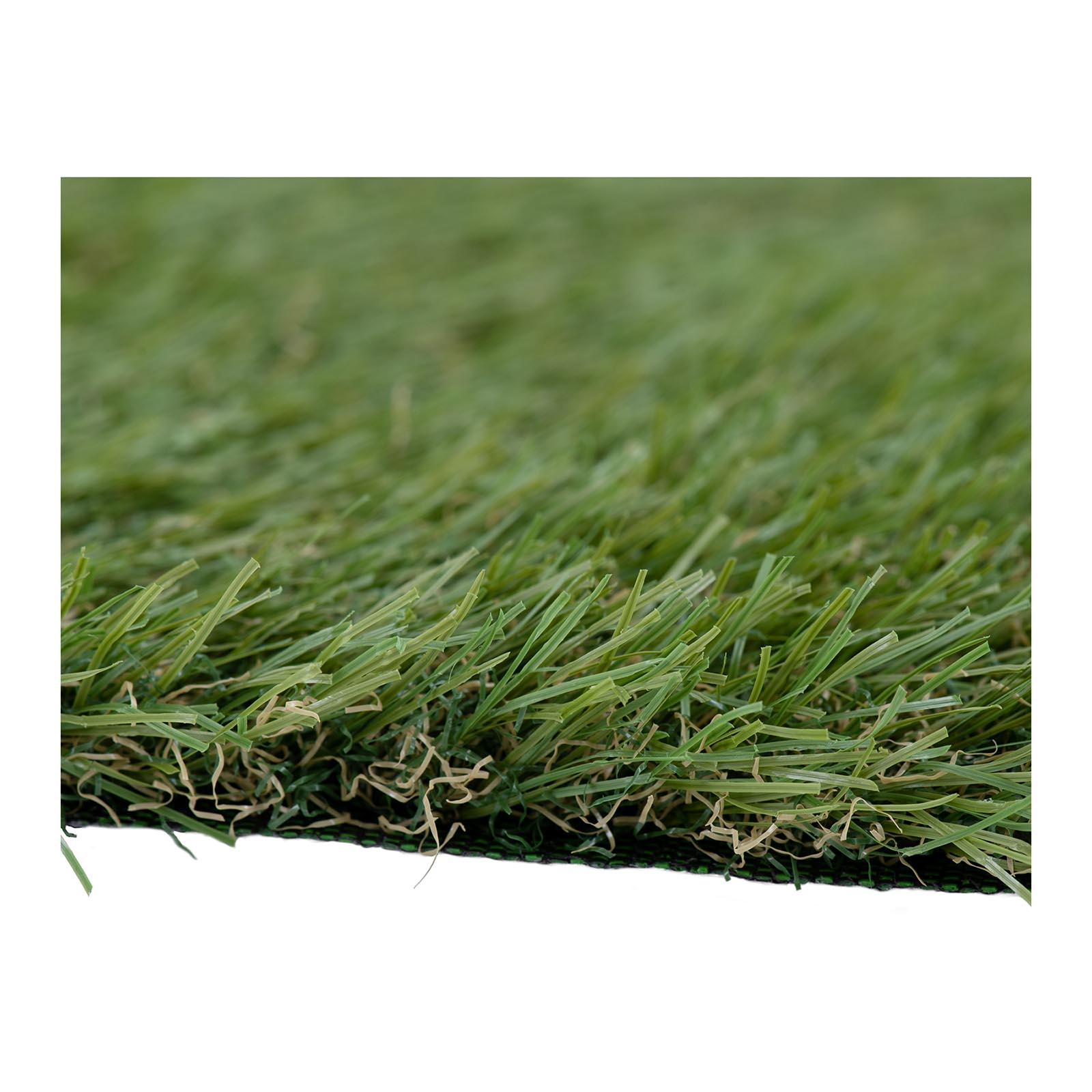 Sztuczna trawa - zestaw 5 sztuk - 100 x 100 cm - wysokość: 30 mm - szybkość ściegu: 14/10 cm - odporność na promieniowanie UV