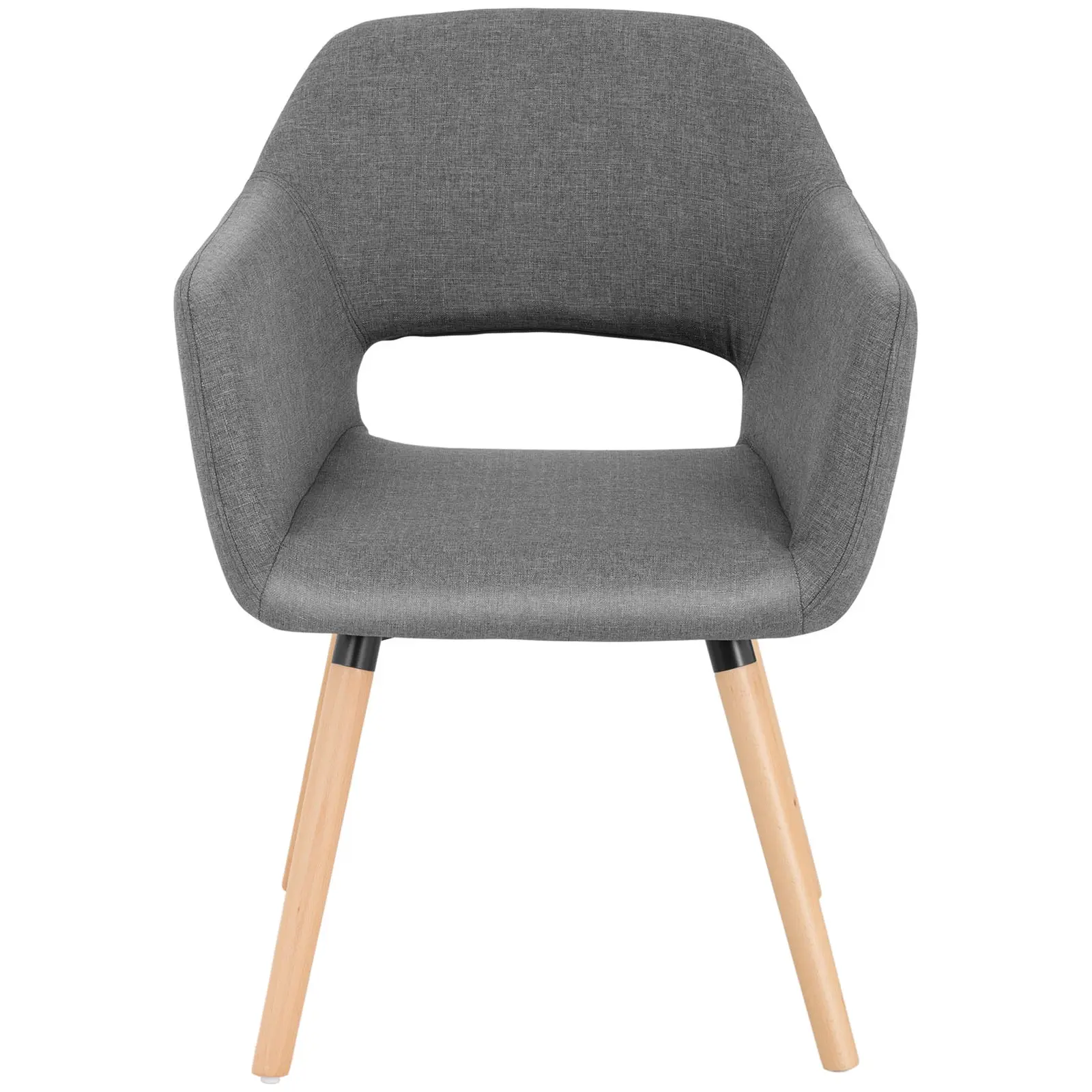 Outlet Krzesło tapicerowane - szare