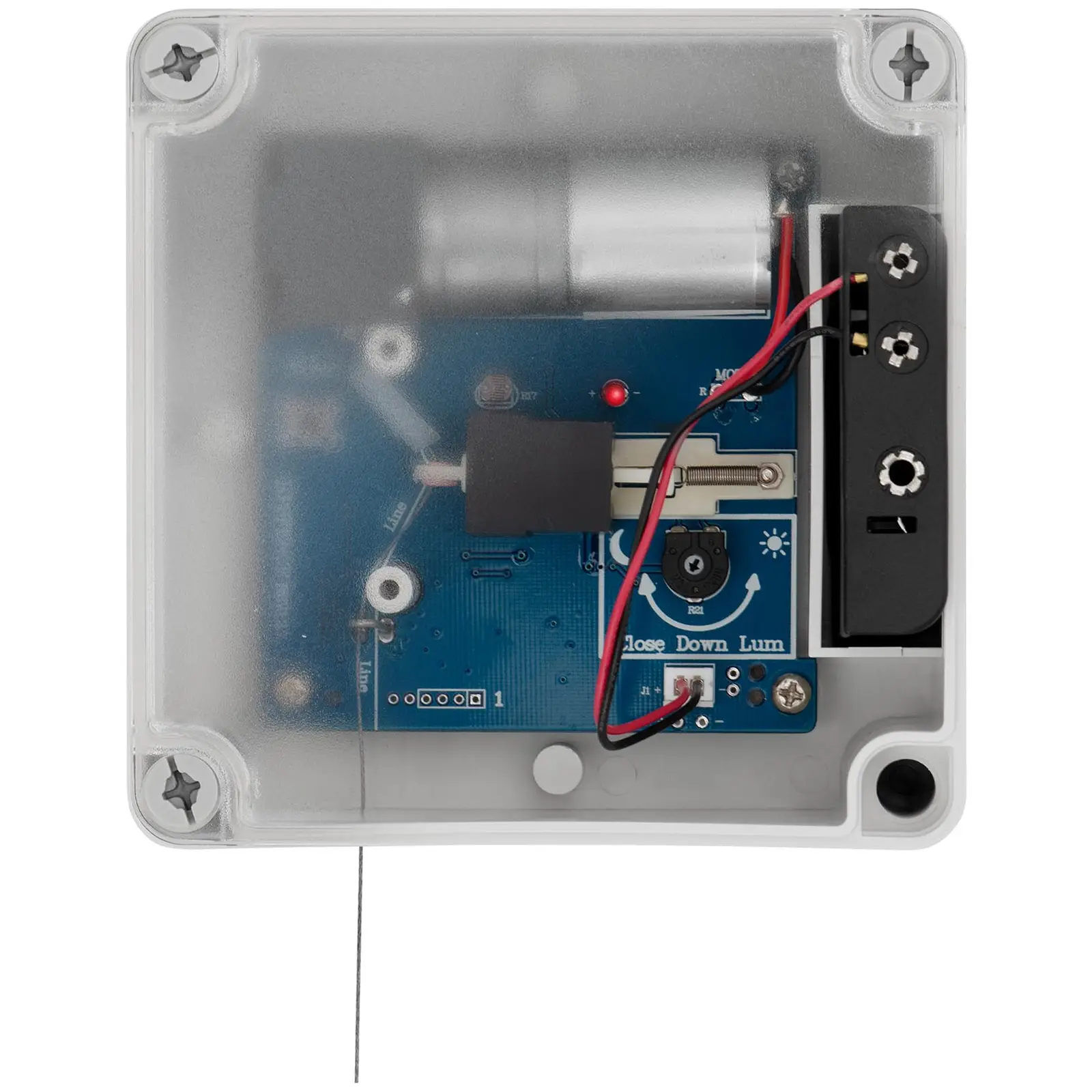 Automatyczne drzwi do kurnika - 24 x 32 cm - czujnik światła - system antyblokujący