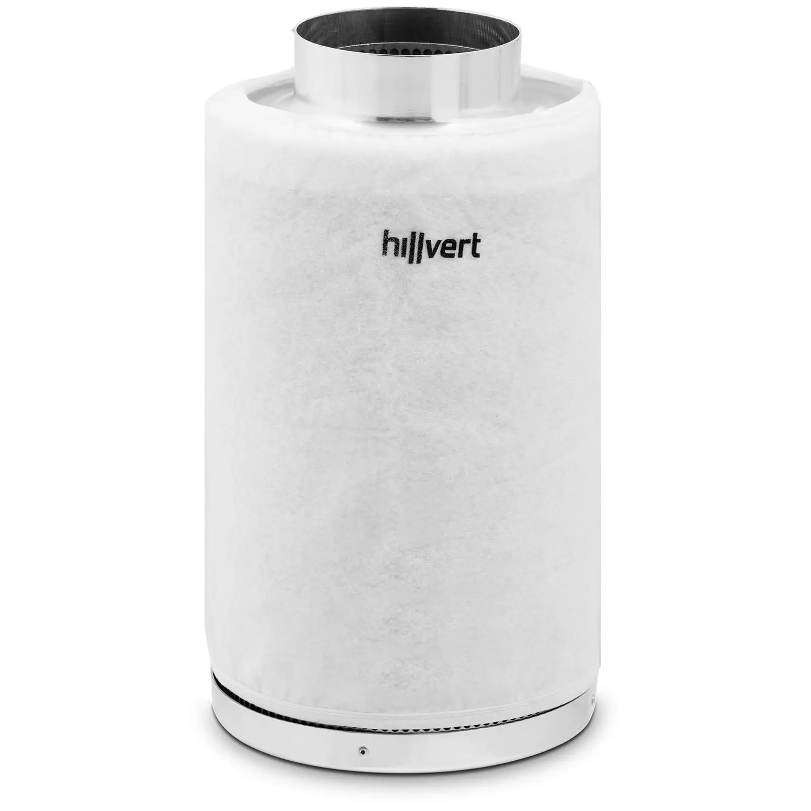Filtr z węglem aktywnym - stal - 102 mm - 30 cm - do 85°C