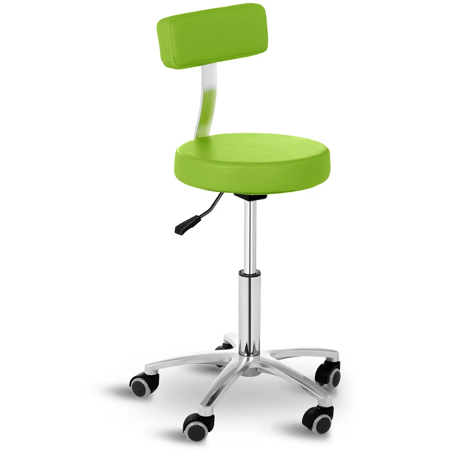 Outlet Krzesło kosmetyczne - 445 - 580 mm - 150 kg - Zielony