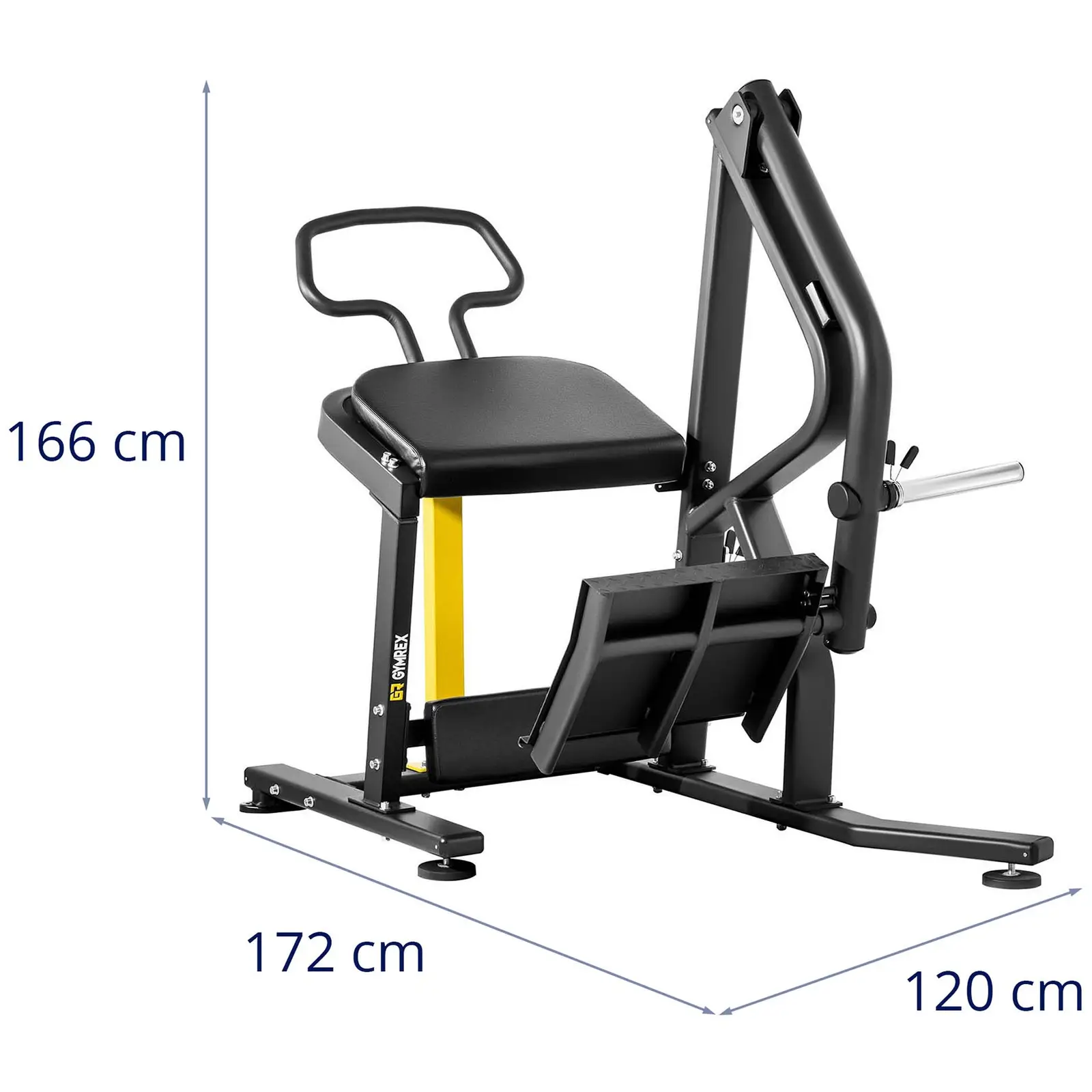 Outlet Maszyna do treningu mięśni pośladków – 135 kg
