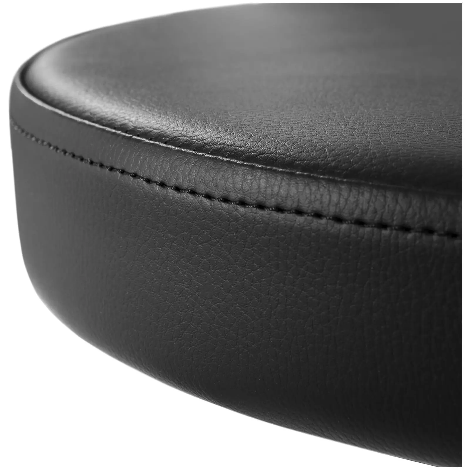 Krzesło kosmetyczne - 445 - 580 mm - 150 kg - Czarny