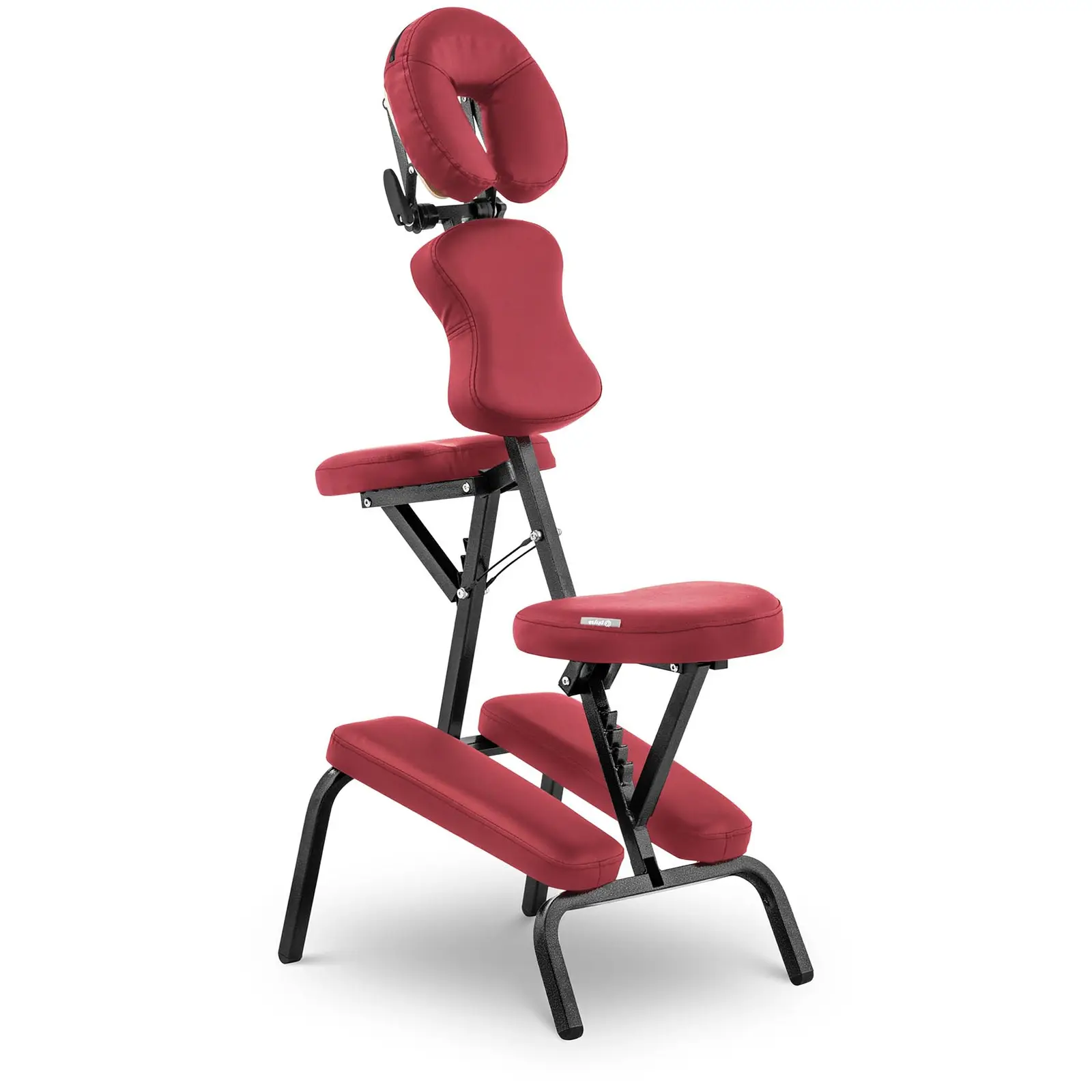 Składane krzesło do masażu  - 130 kg - Czerwony