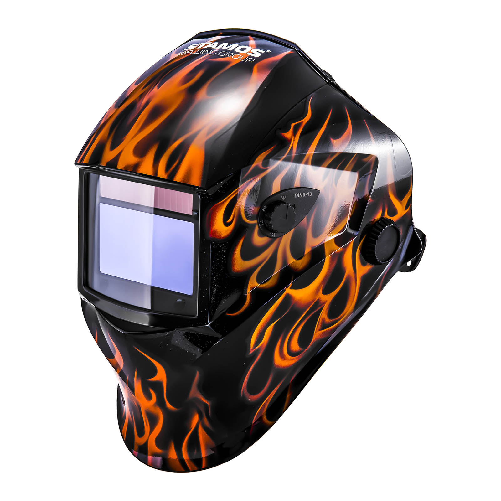 Zestaw spawarka MMA - 200 A - Hot Start - IGBT + Maska spawalnicza – Firestarter 500