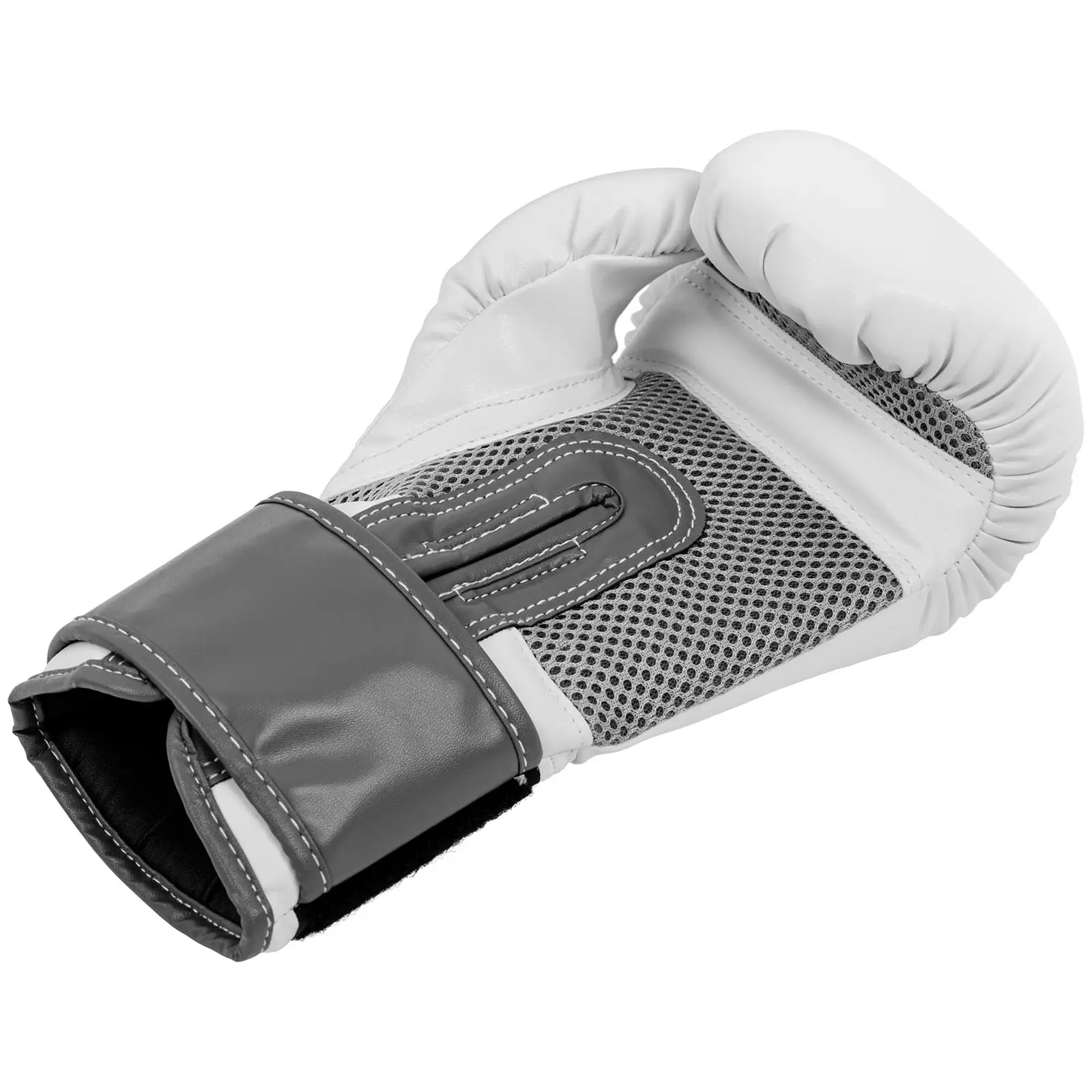 Rękawice bokserskie - 8 oz - jasnoszary metalik