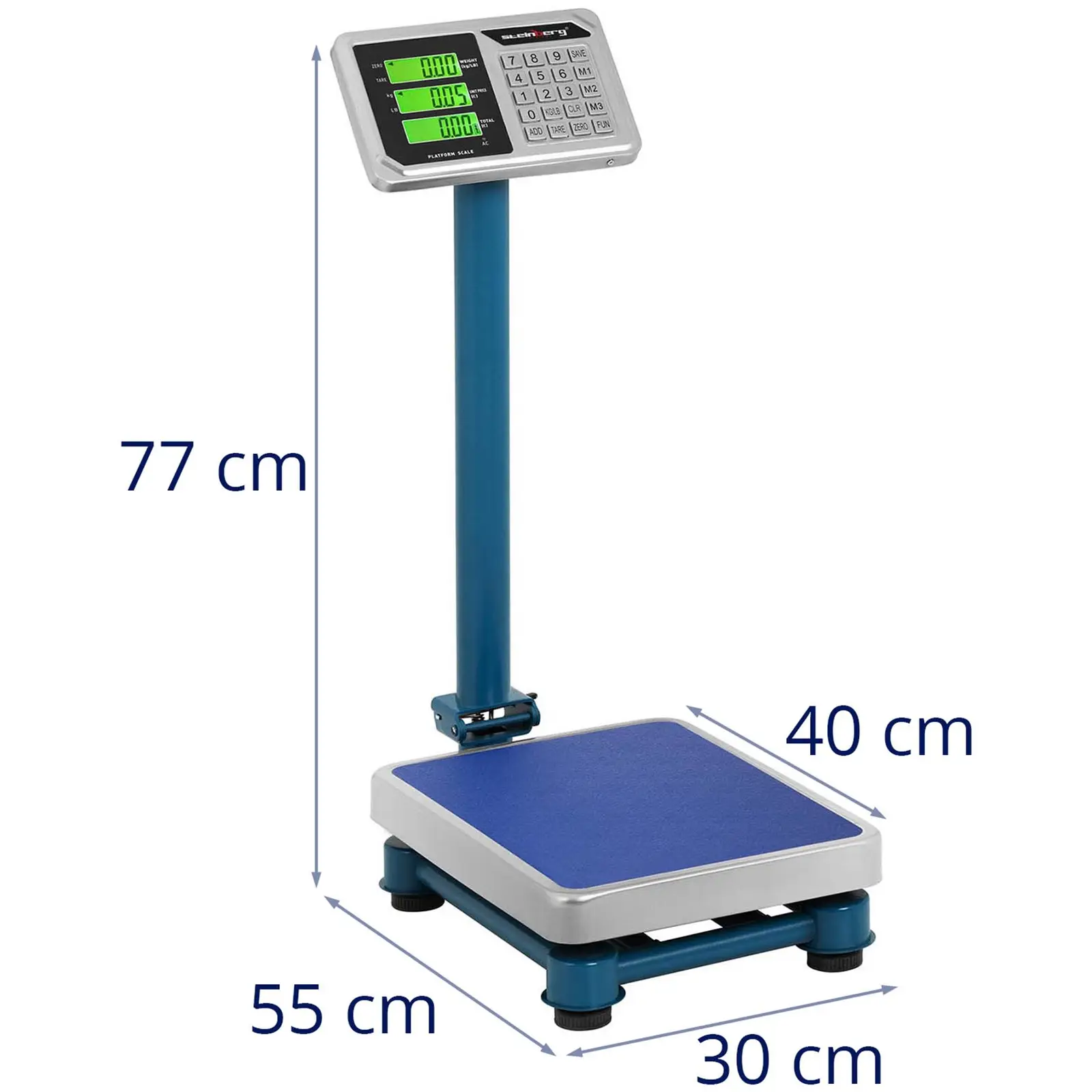 Outlet Waga platformowa - 100 kg / 20 g - LCD