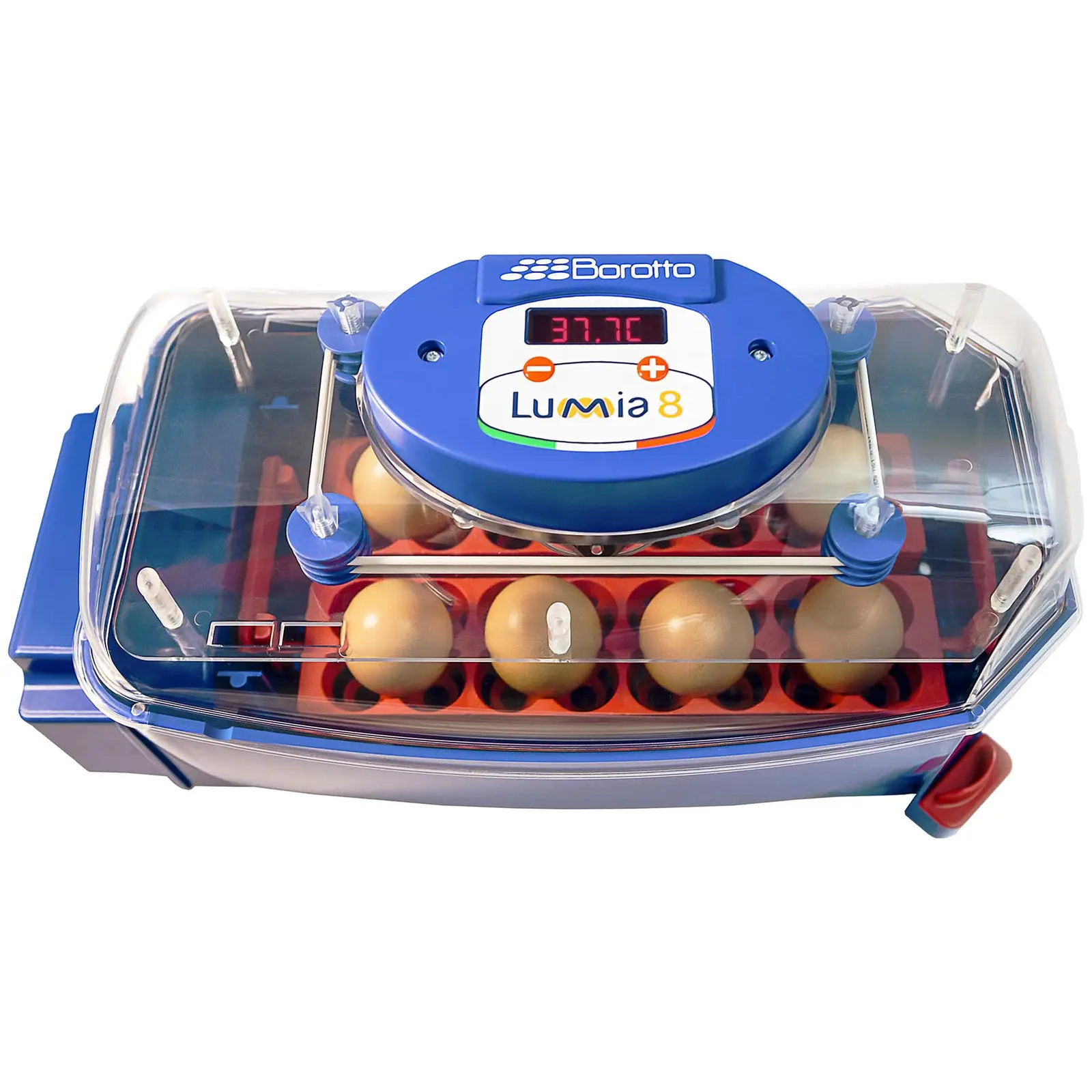 Inkubator do jaj - 8 jaj - dystrybutor wody - automatyczny