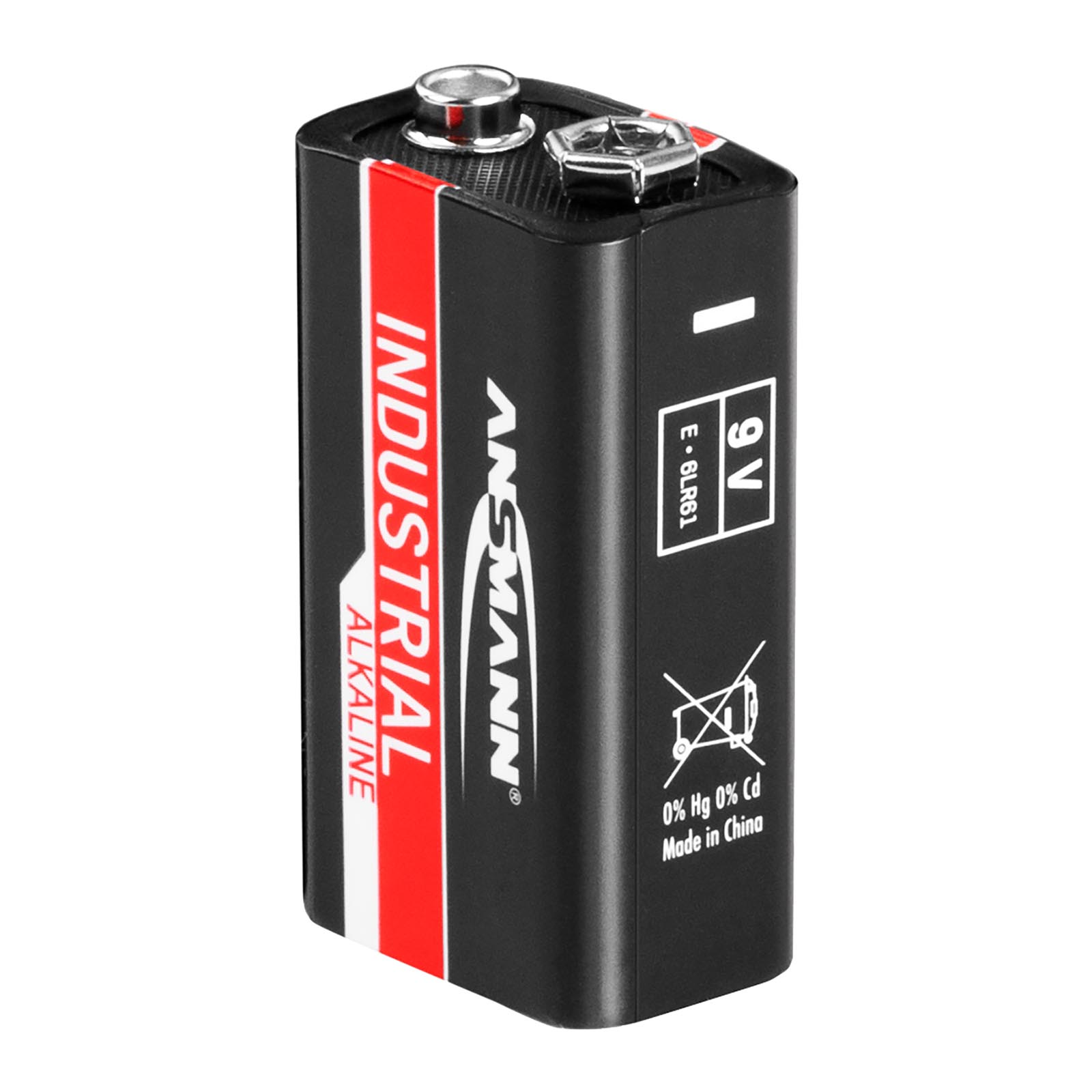 Zestaw Baterie przemysłowe - alkaliczne - 9V - E-Block - 6LR61 - 50 szt.
