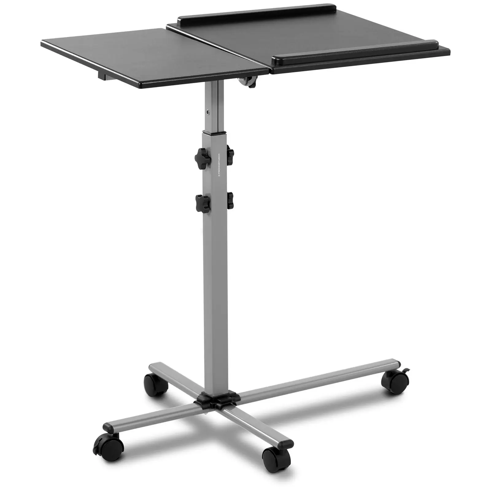 Stolik pod laptopa - 45 x 75 cm - nachylenie -35 - 30° - wysokość: 770-870 mm