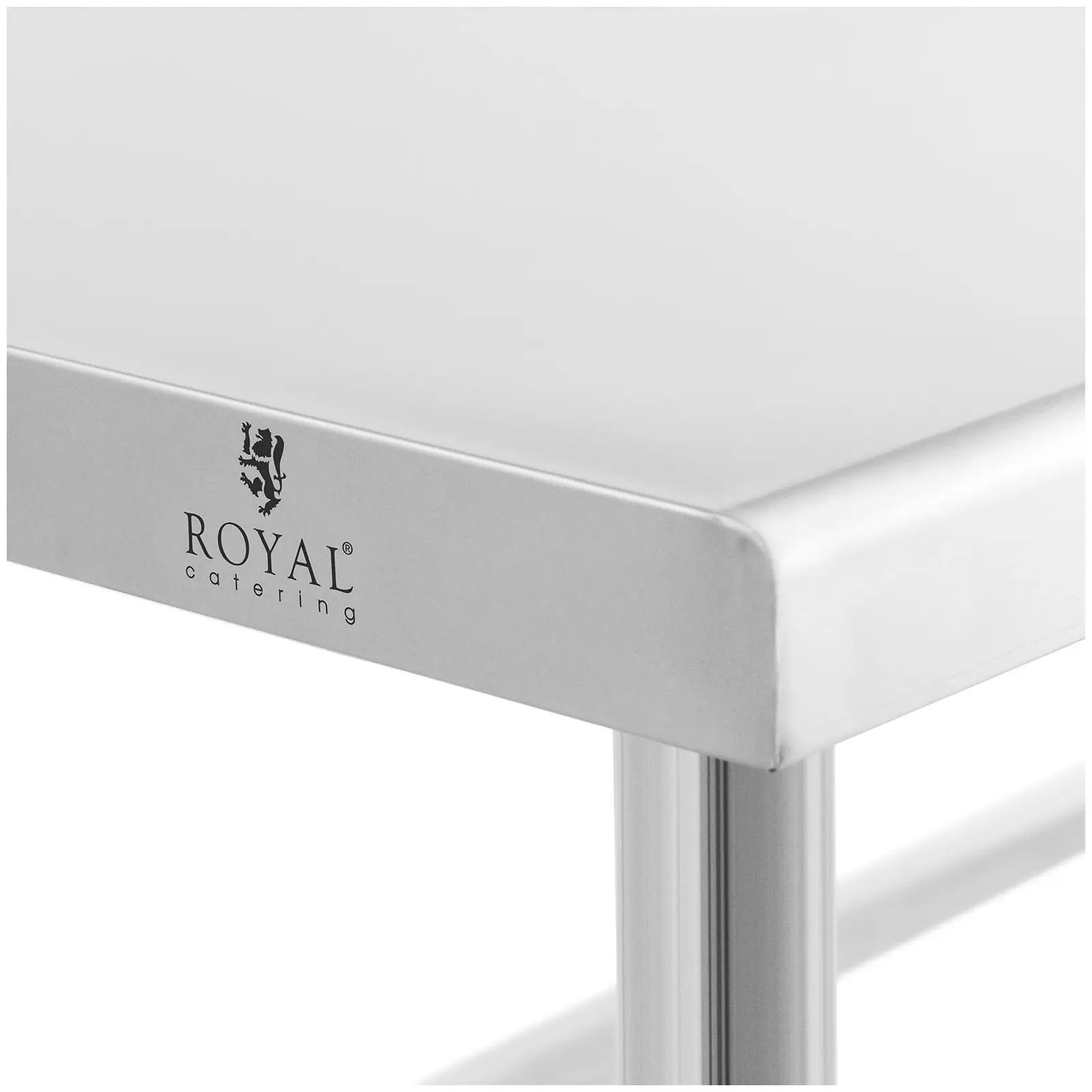 Stół ze stali nierdzewnej - 100 x 90 cm - udźwig 93 kg - Royal Catering