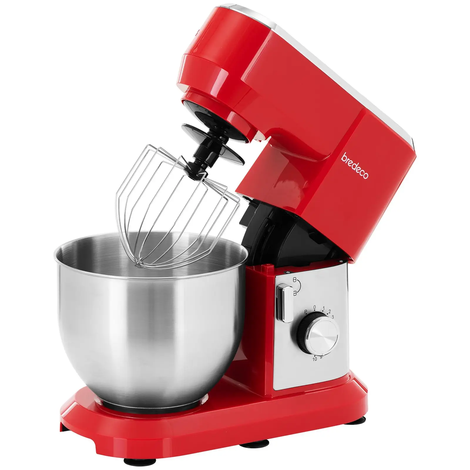 Robot kuchenny - mikser, maszynka do mielenia i wędlin - 1,300 W - czerwony