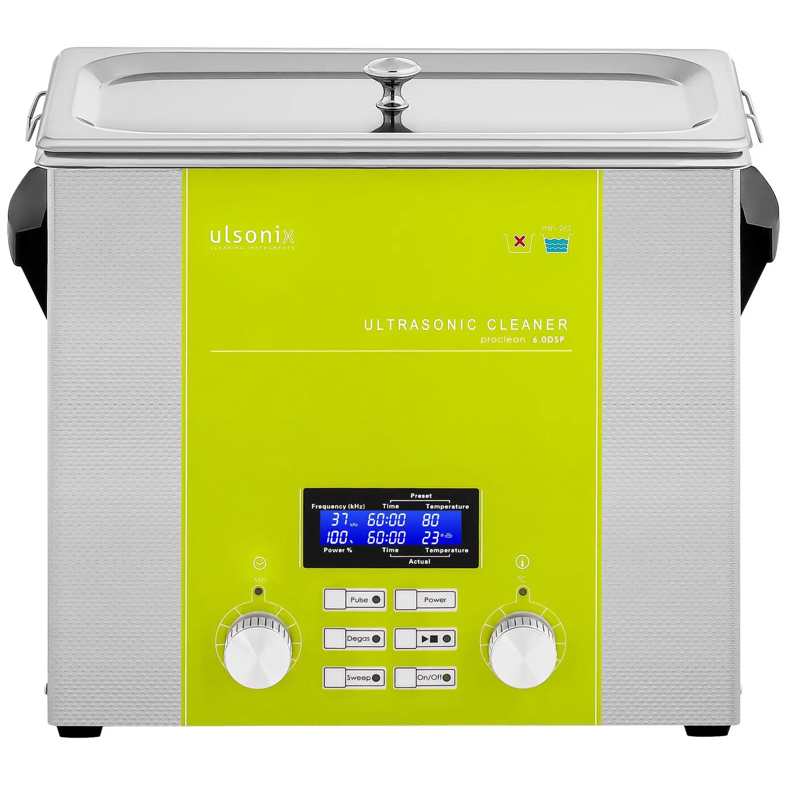 Myjka ultradźwiękowa - 6 litrów - 240 W - DSP