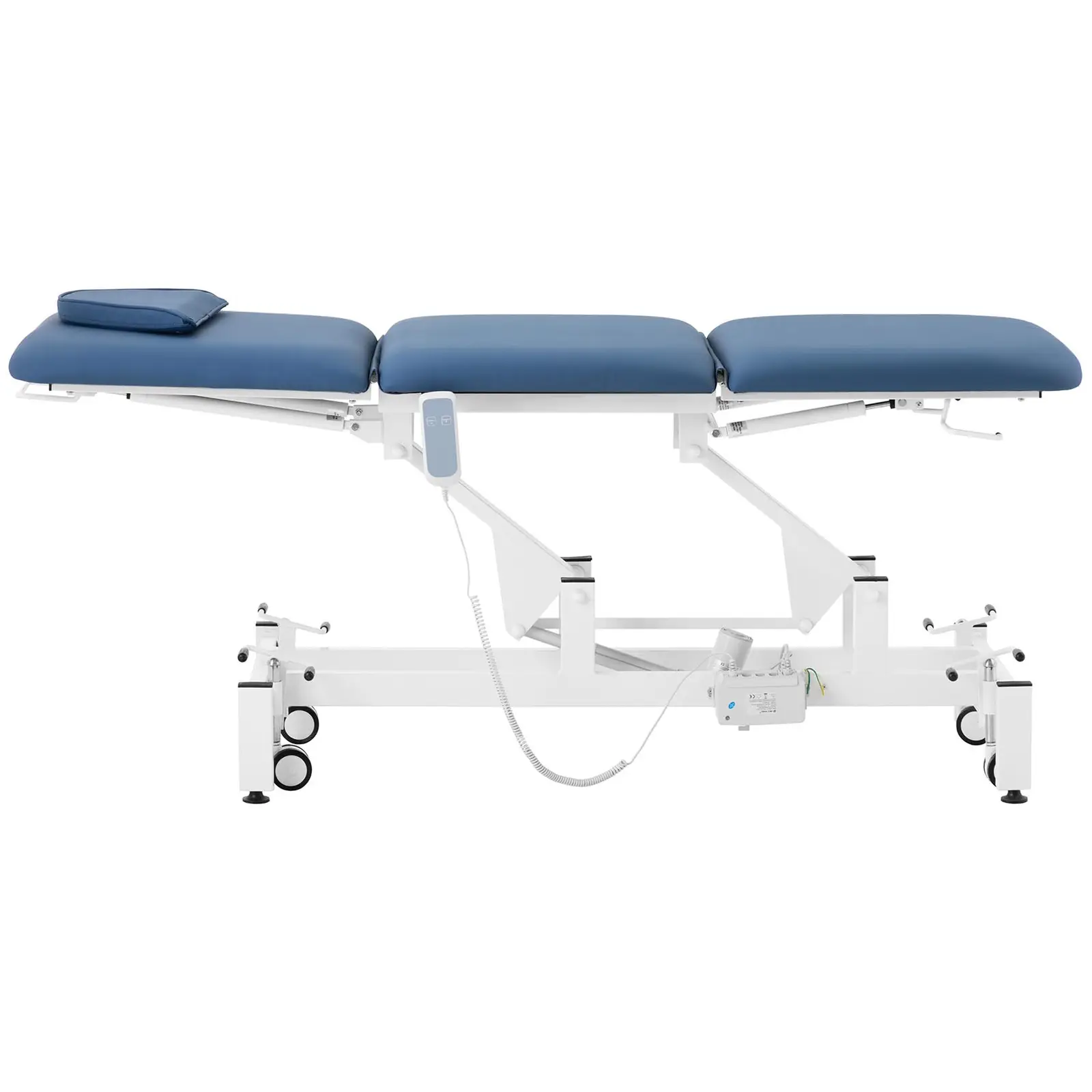 Łóżko do masażu - elektryczny - 50 W - 150 kg - Niebieski, Biały