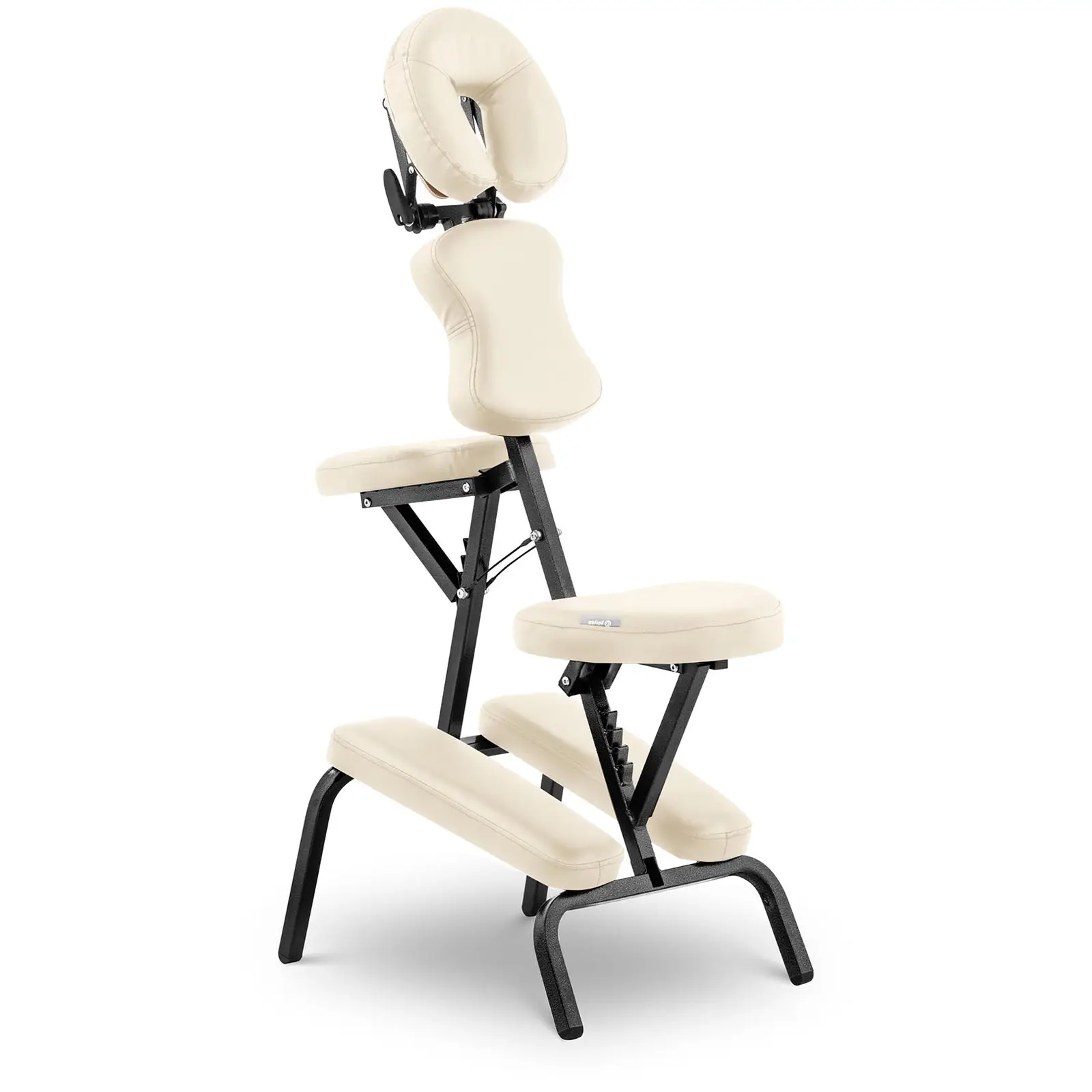Składane krzesło do masażu  - 130 kg - Beżowy