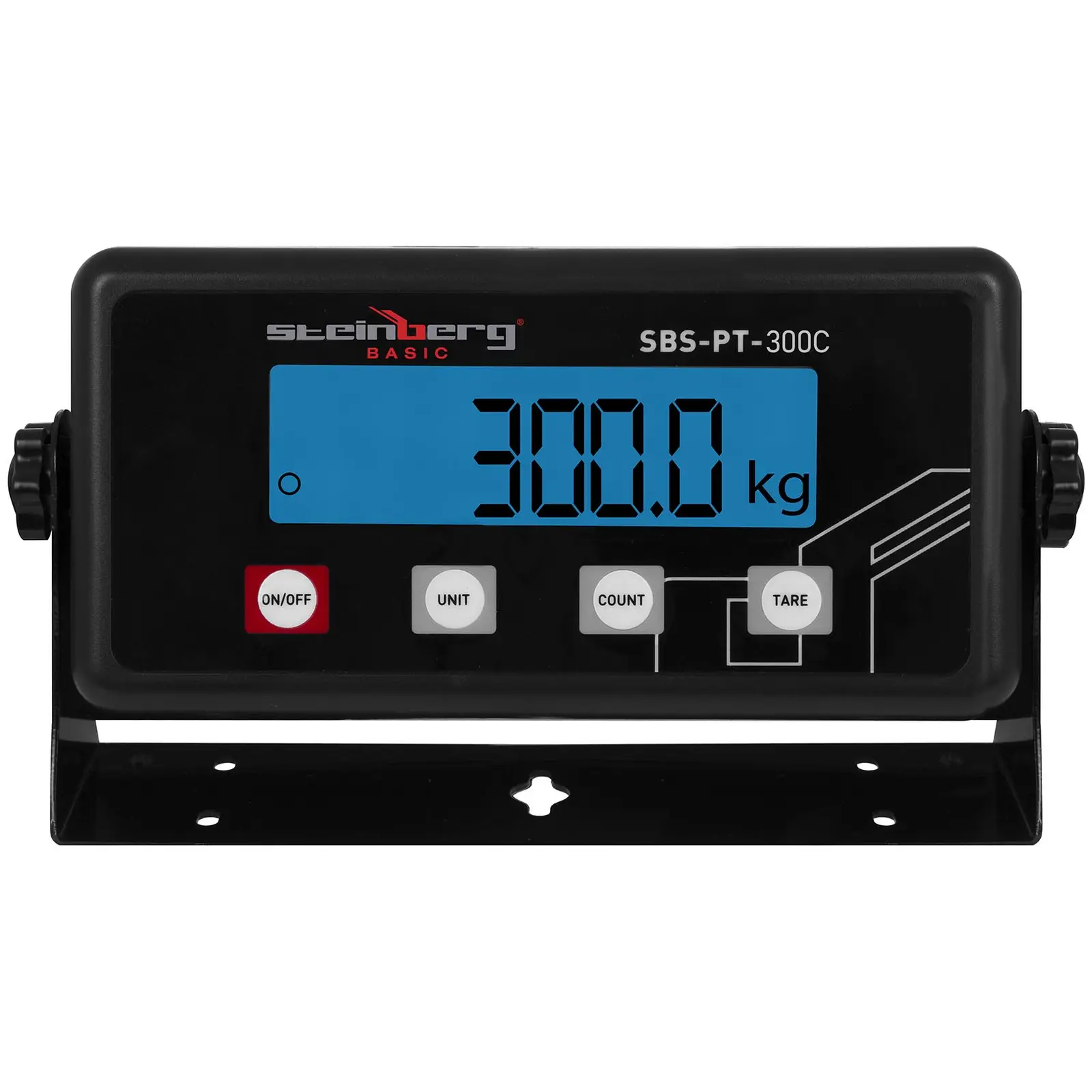 Outlet Waga paczkowa - 300 kg / 50 g - terminal LCD