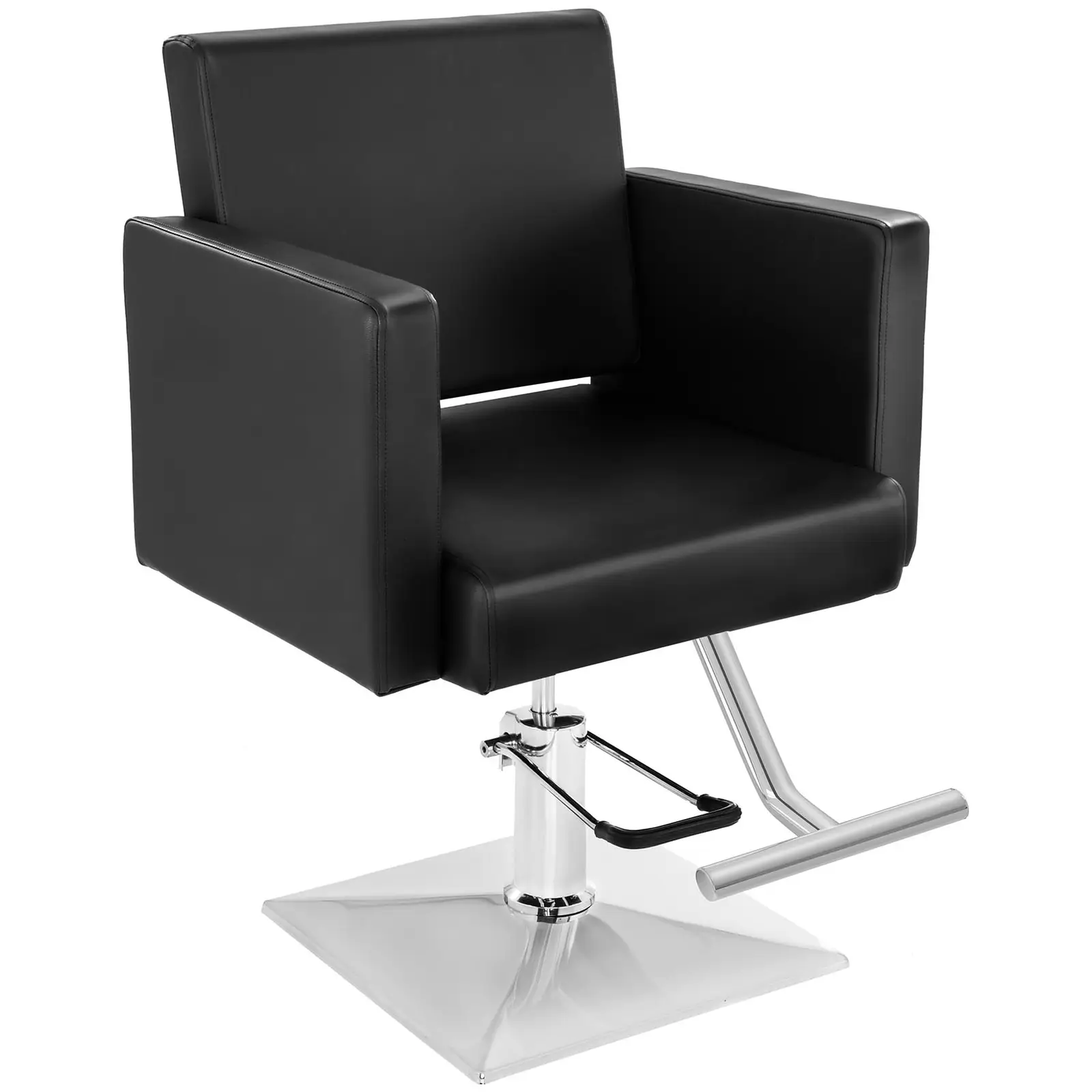 Fotel fryzjerski - 200 kg - Czarny