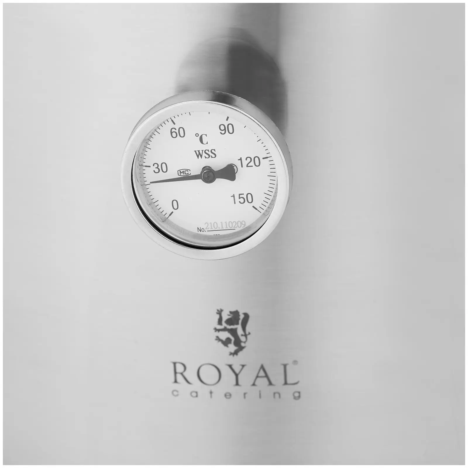 Pojemnik fermentacyjny - 30 l - 0-150°C - stal nierdzewna - Royal Catering