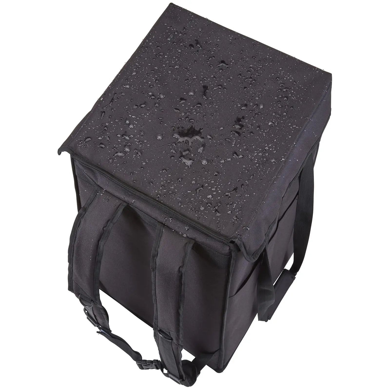 Torba termiczna - 38 x 35,5 x 43 cm - czarna - plecak