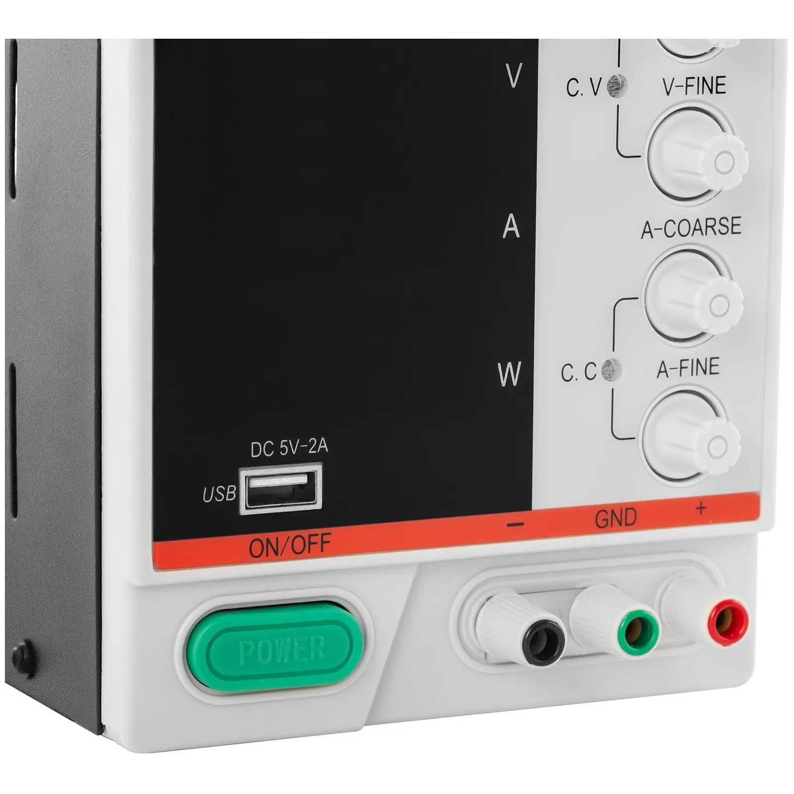 Zasilacz laboratoryjny - 0-30 V - 0-10 A DC - 300 W - 4-cyfrowy wyświetlacz LED - USB