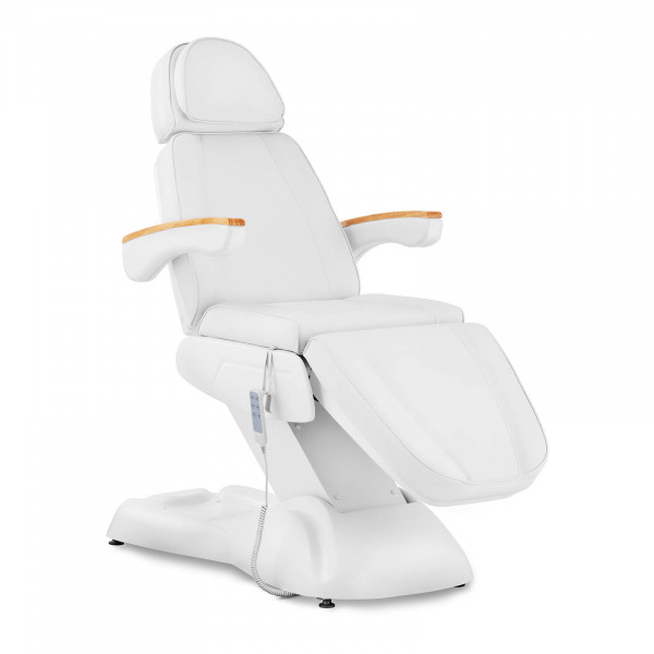 Fotel kosmetyczny - 200 W - 150 kg - Biały
