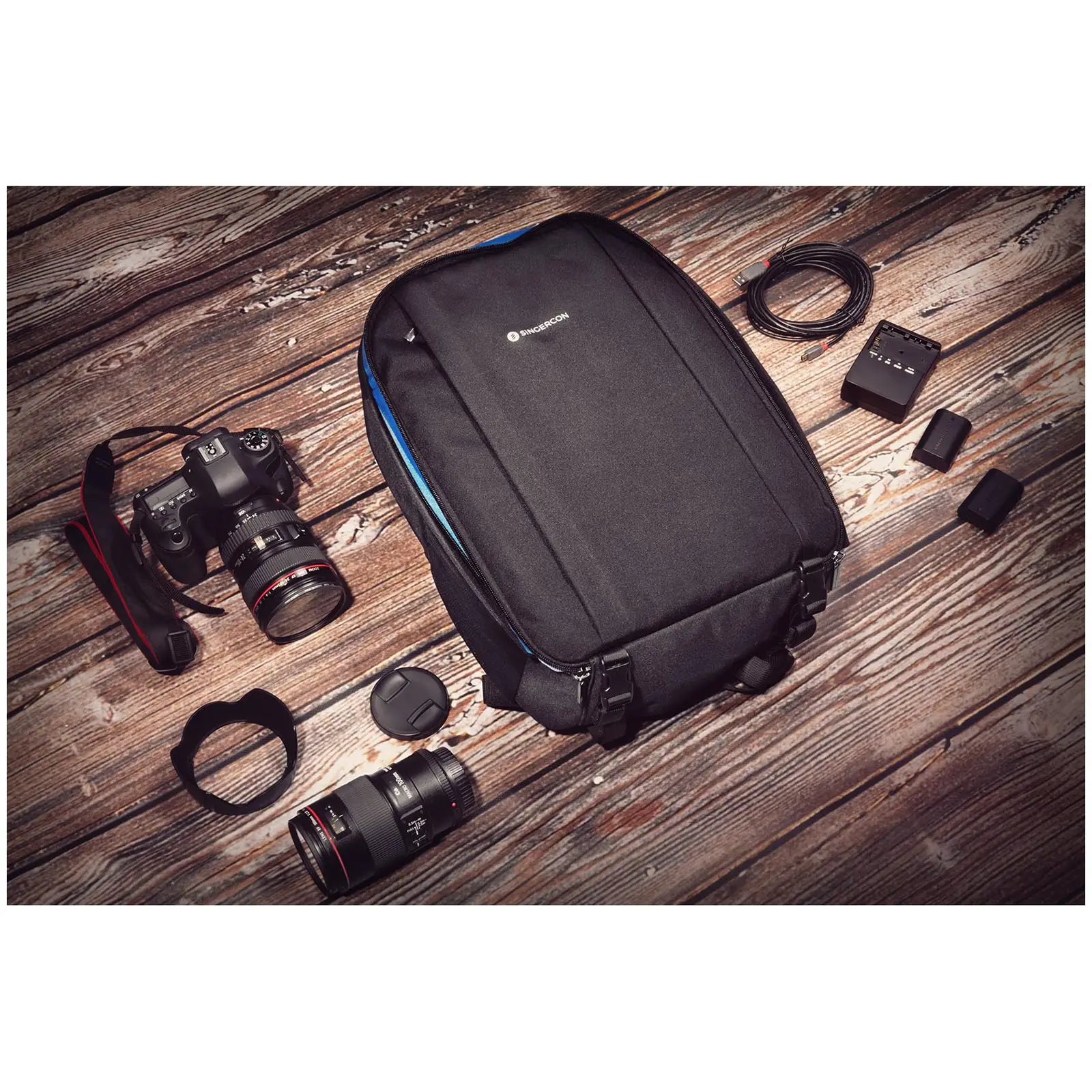 Plecak fotograficzny - do 30 kg - na 2 aparaty