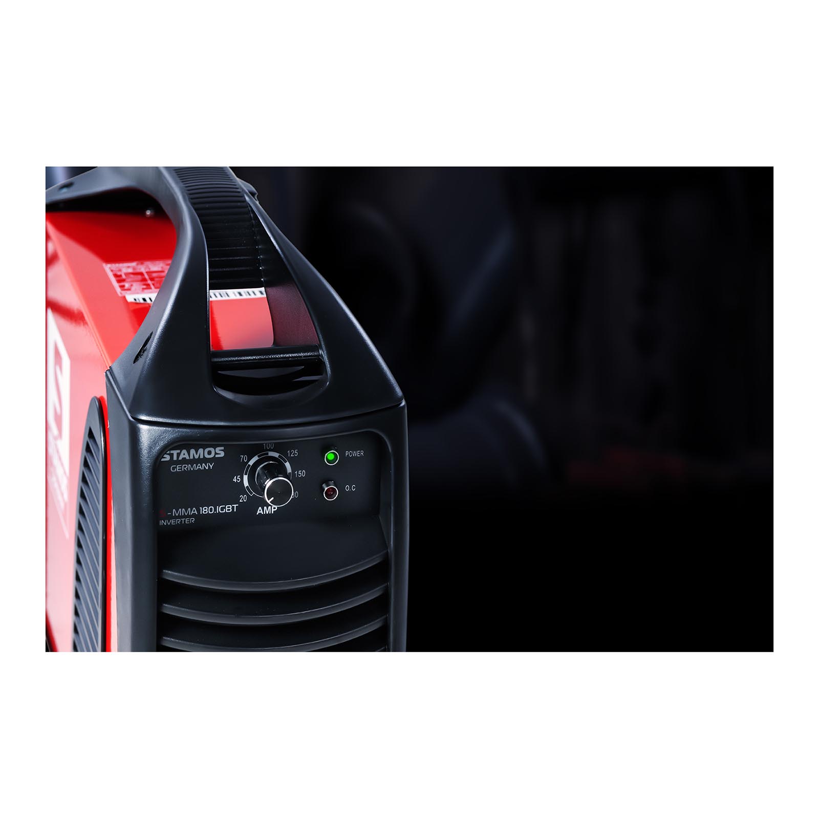 Zestaw spawarka MMA - 180 A - Hot Start - IGBT + Maska spawalnicza – Blaster