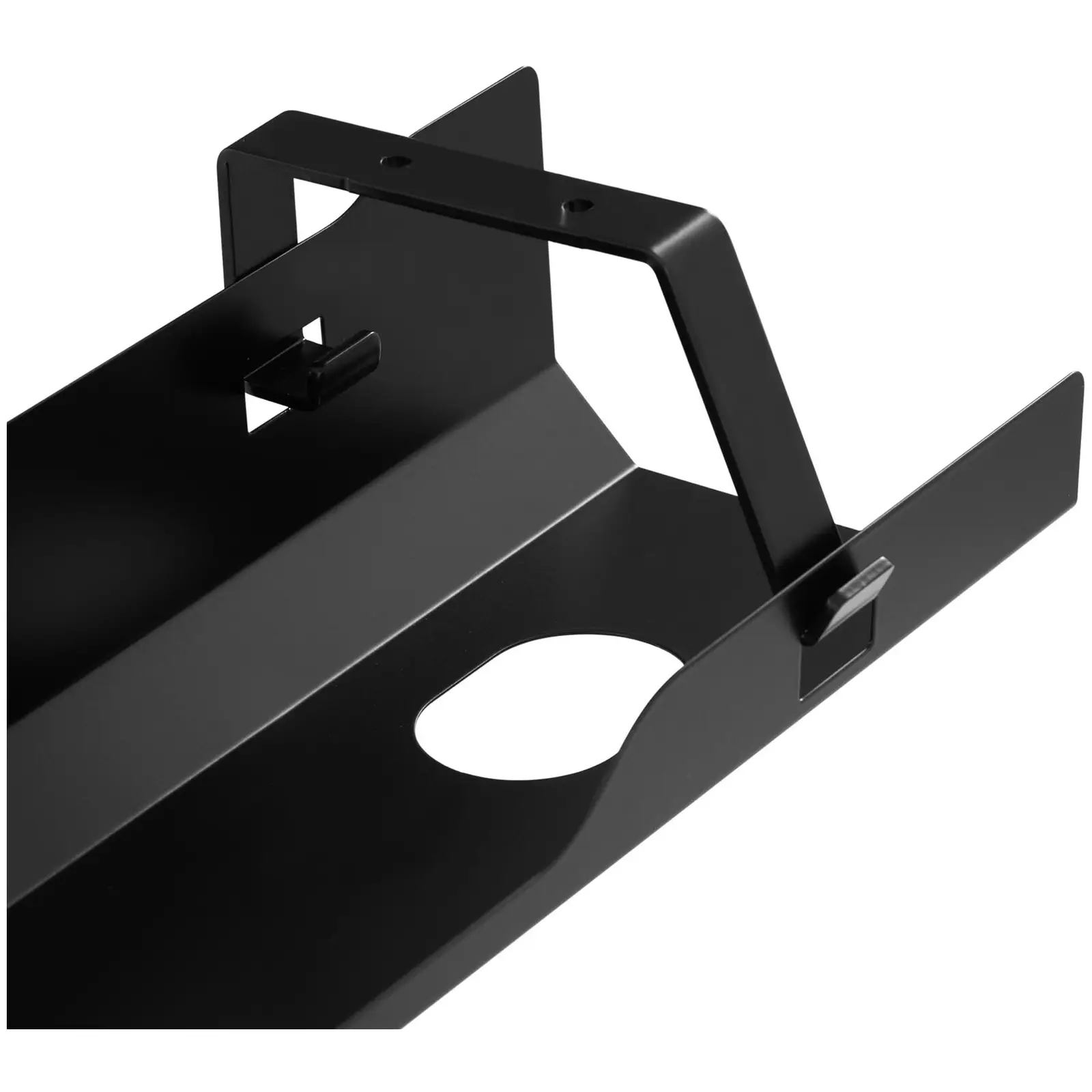 Maskownica do kabli pod biurko - 600 x 135 x 108 mm - czarna