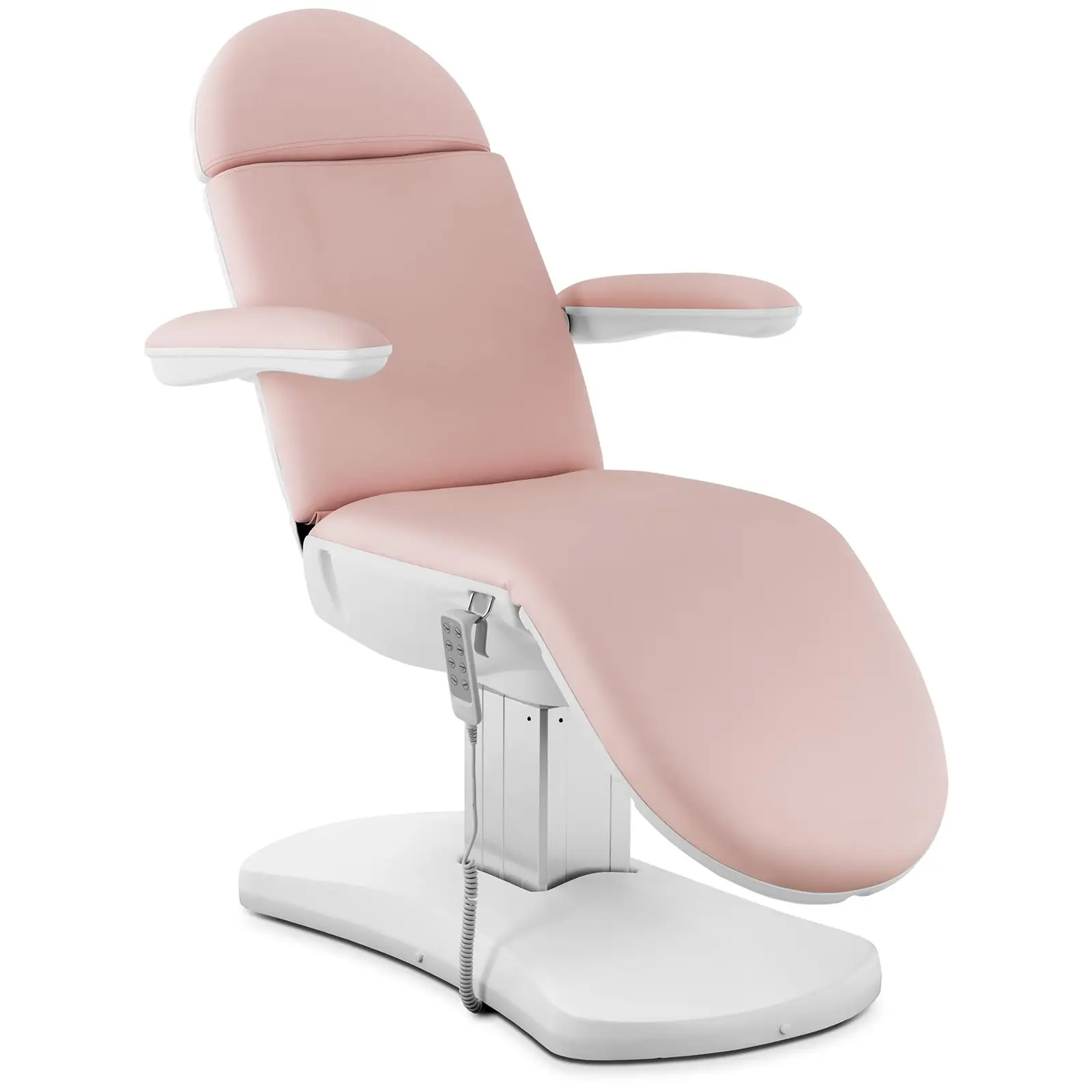 Fotel kosmetyczny - 350 W - 150 kg - Różowy, Biały