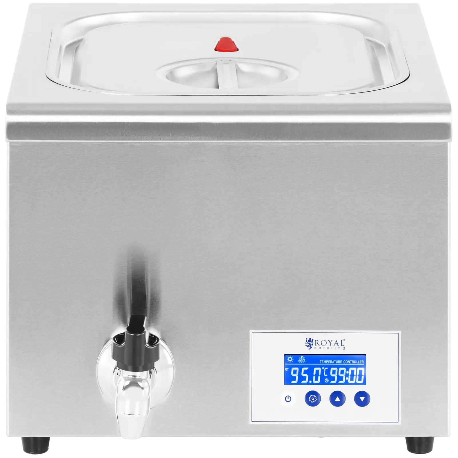 Urządzenie do gotowania sous vide - 500 W - 30-95°C - 16 l - LCD
