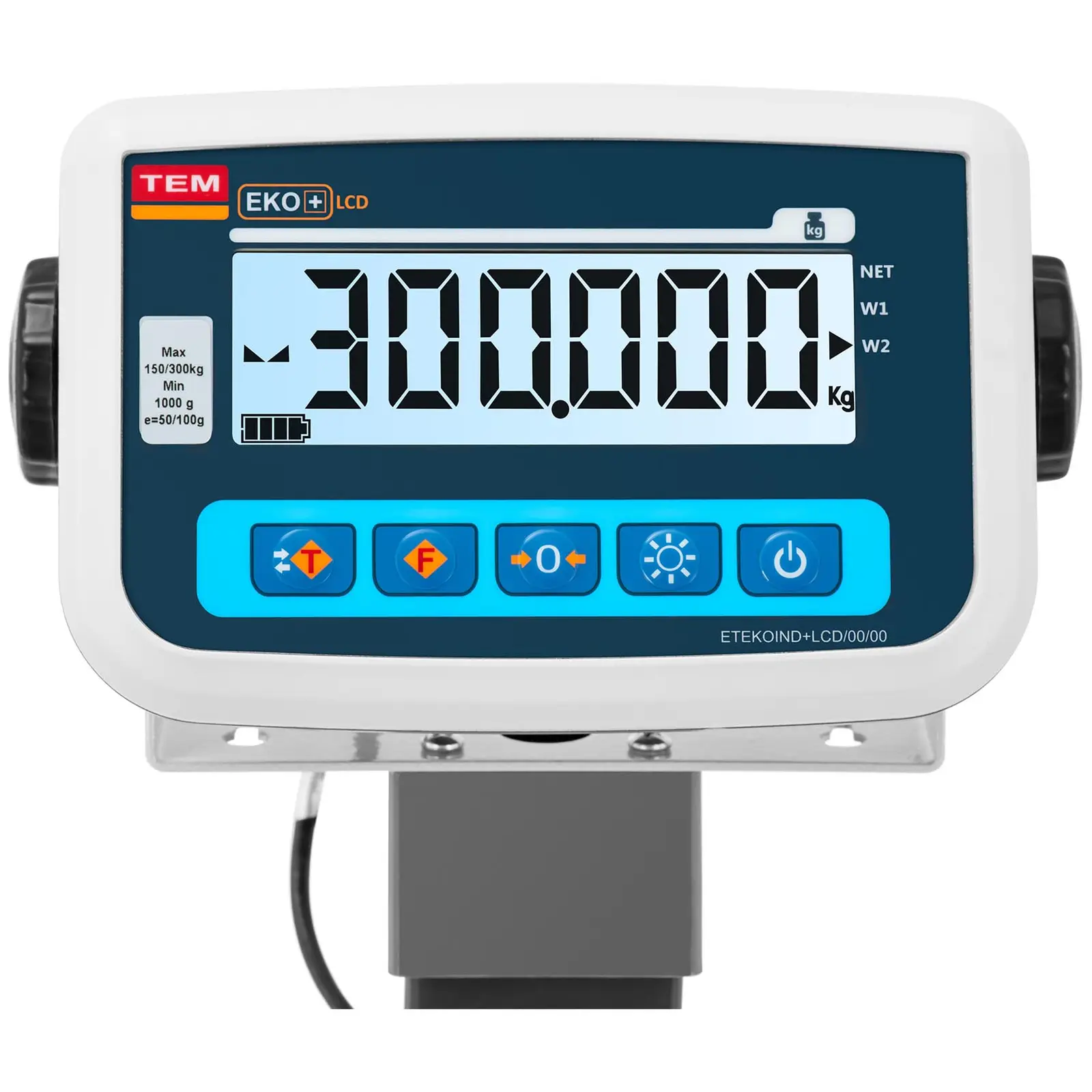 Waga inwentarska - skalibrowana - 500 kg/200 g - klatka dla zwierząt - LCD