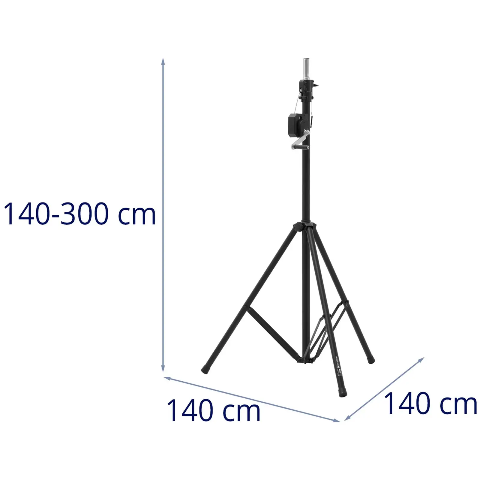 Statyw oświetleniowy - do 70 kg - 1,4-3 m