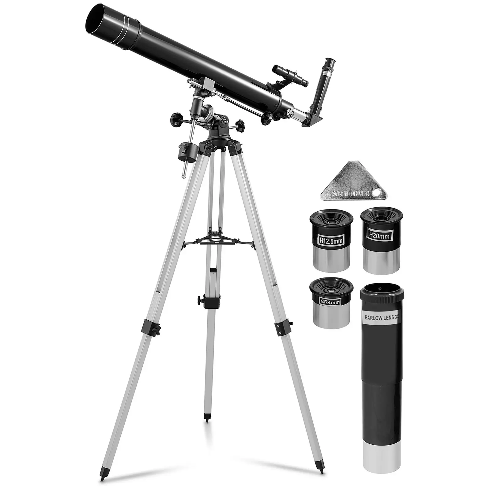 Outlet Teleskop refraktor - Ø80 mm - 900 mm - statyw