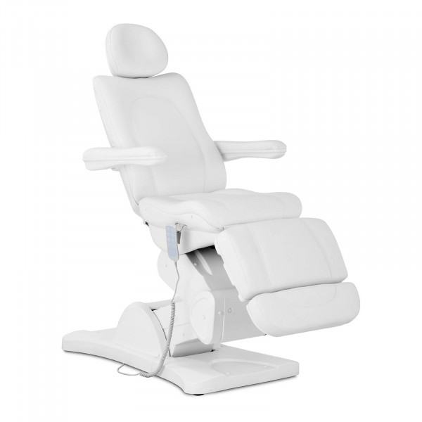 Fotel kosmetyczny - 350 W - 150 kg - Biały