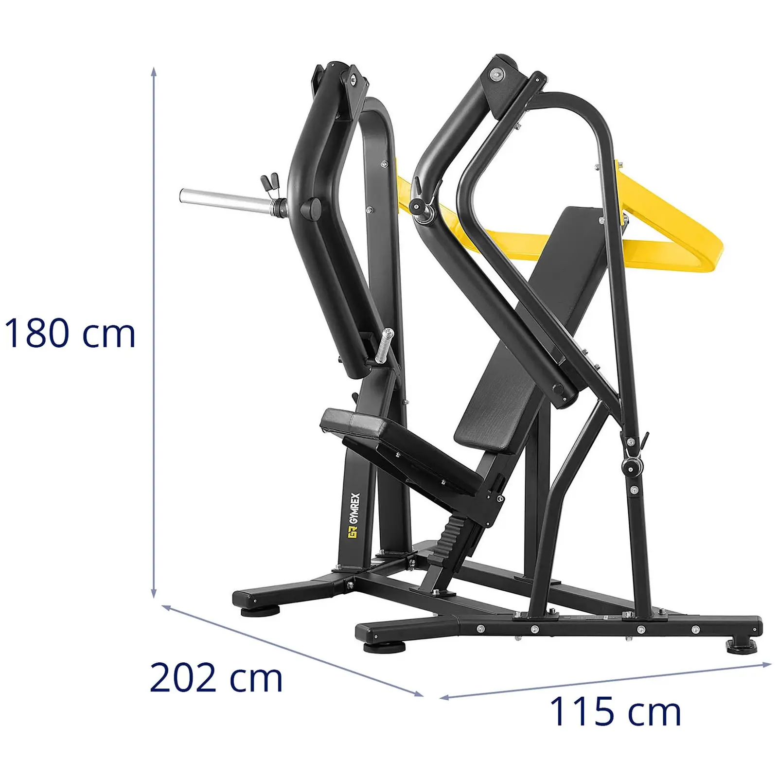 Maszyna do ćwiczeń klatki piersiowej - 135 kg