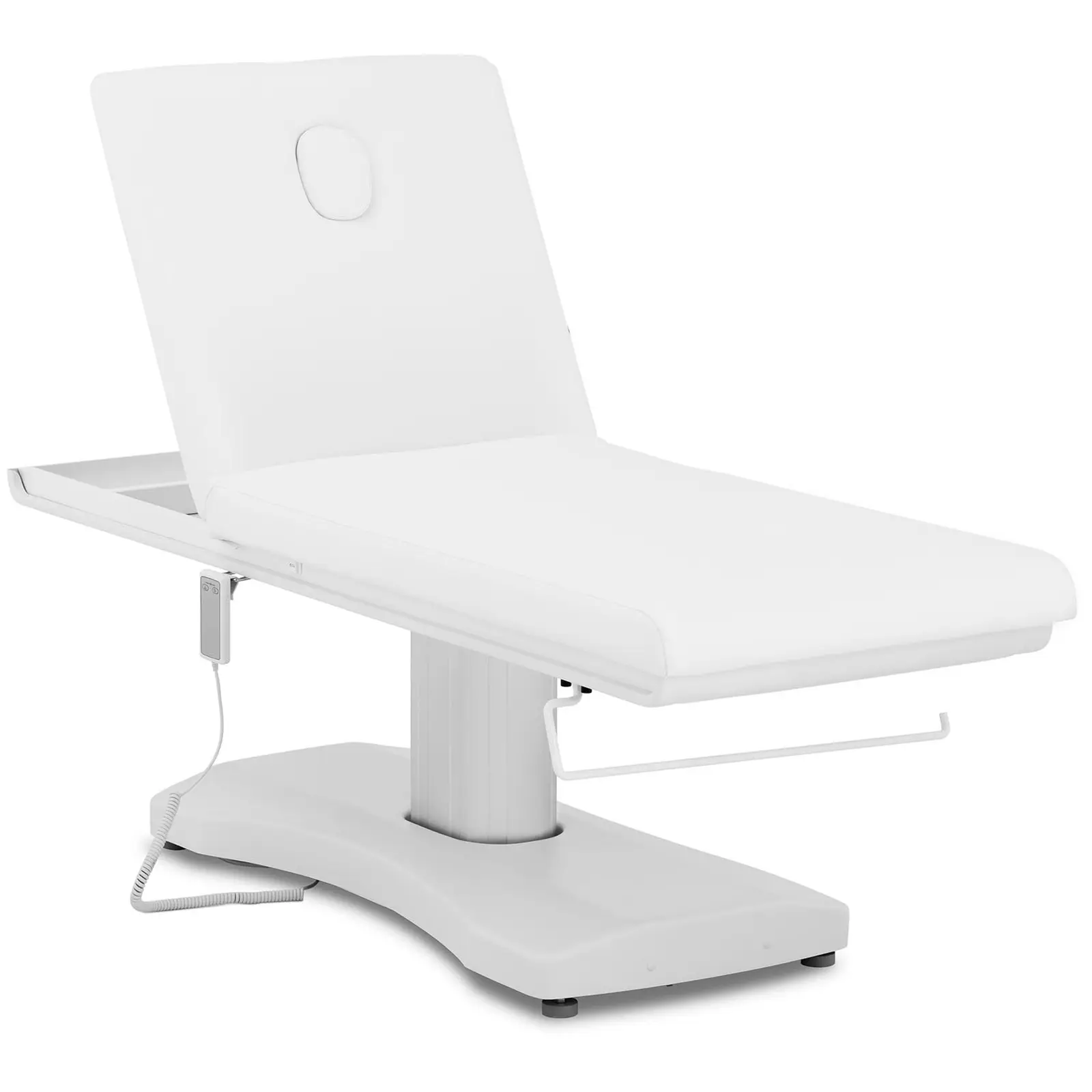 Łóżko do masażu elektryczne - 196 x 69 x 90 cm - 175 kg - Biały