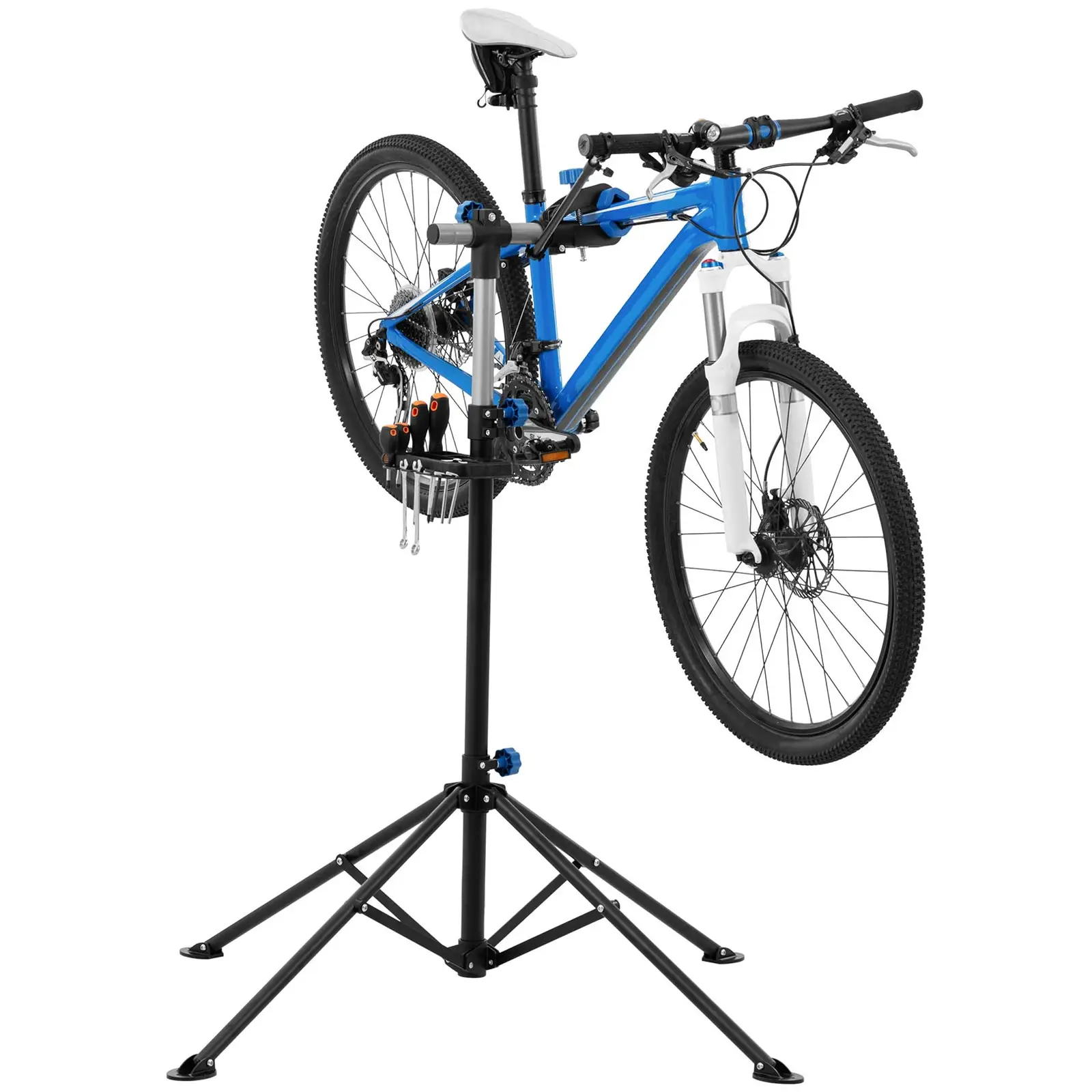 Stojak serwisowy do rowerów - 1080 - 1900 mm - składany - do 25 kg - rurka statywu: okrągła